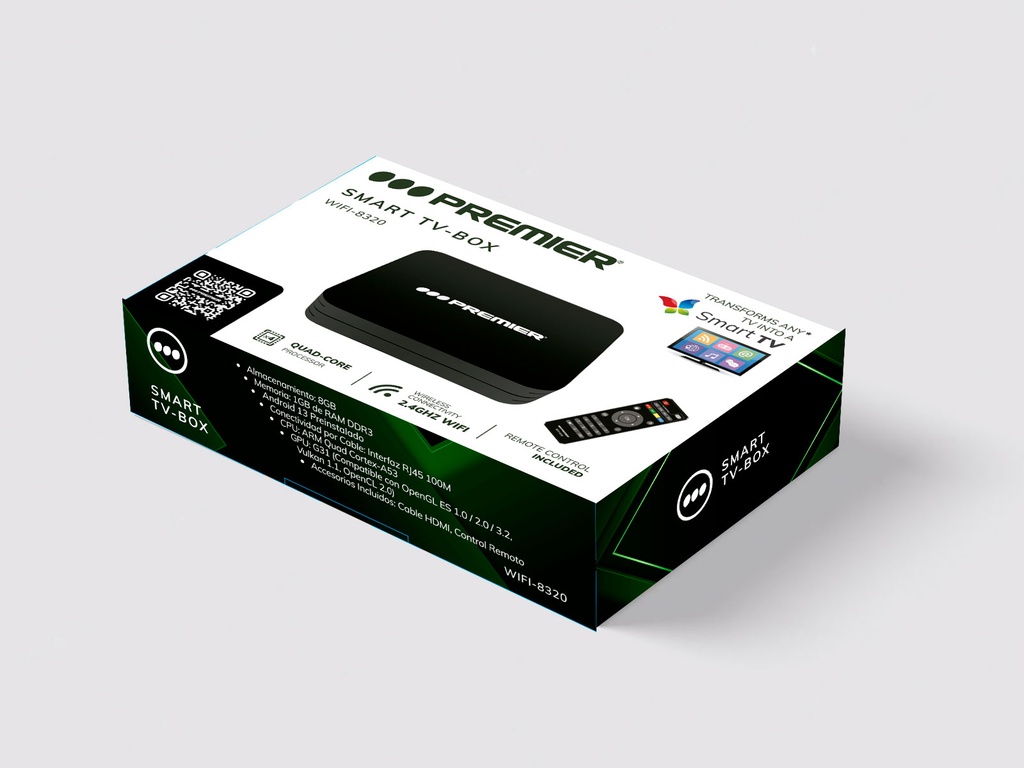 SMART BOX TV ANDROID 13.0