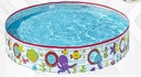 PISCINA PLASTICA REDONDA PARA NIÑOS 152*25CM