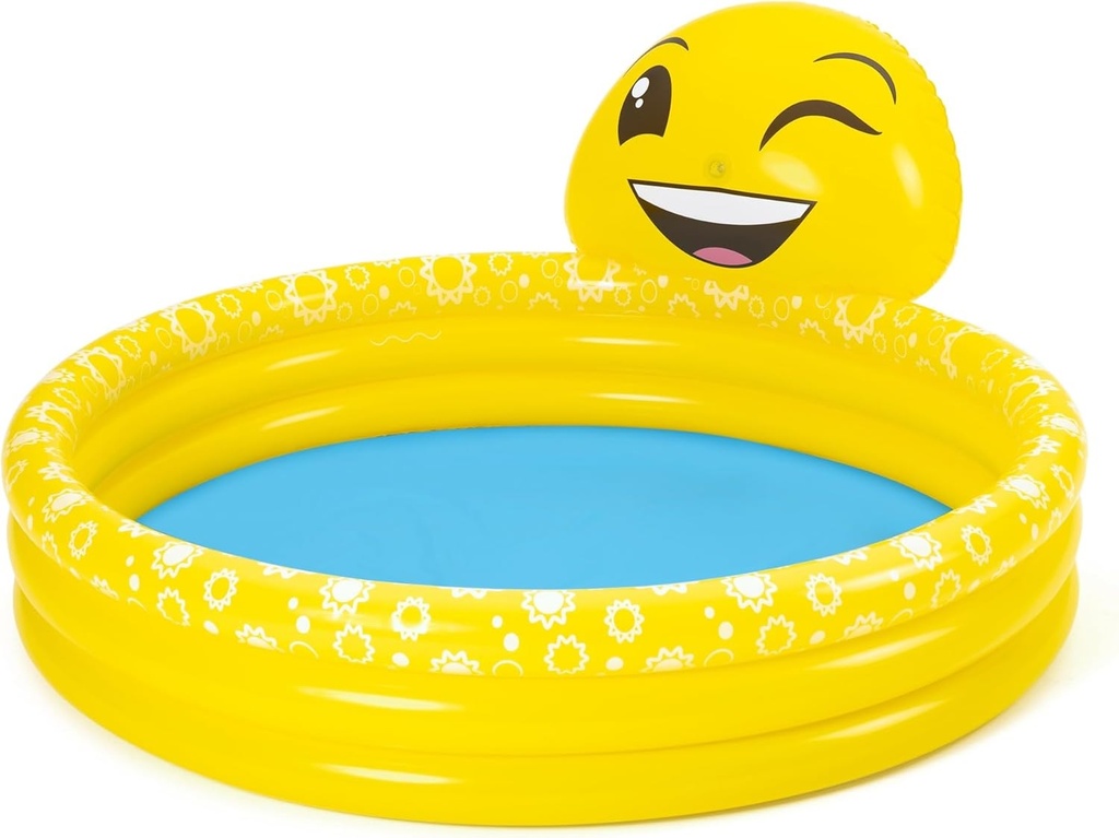 PISCINA INFLABLE EMOJI 165*144*69CM