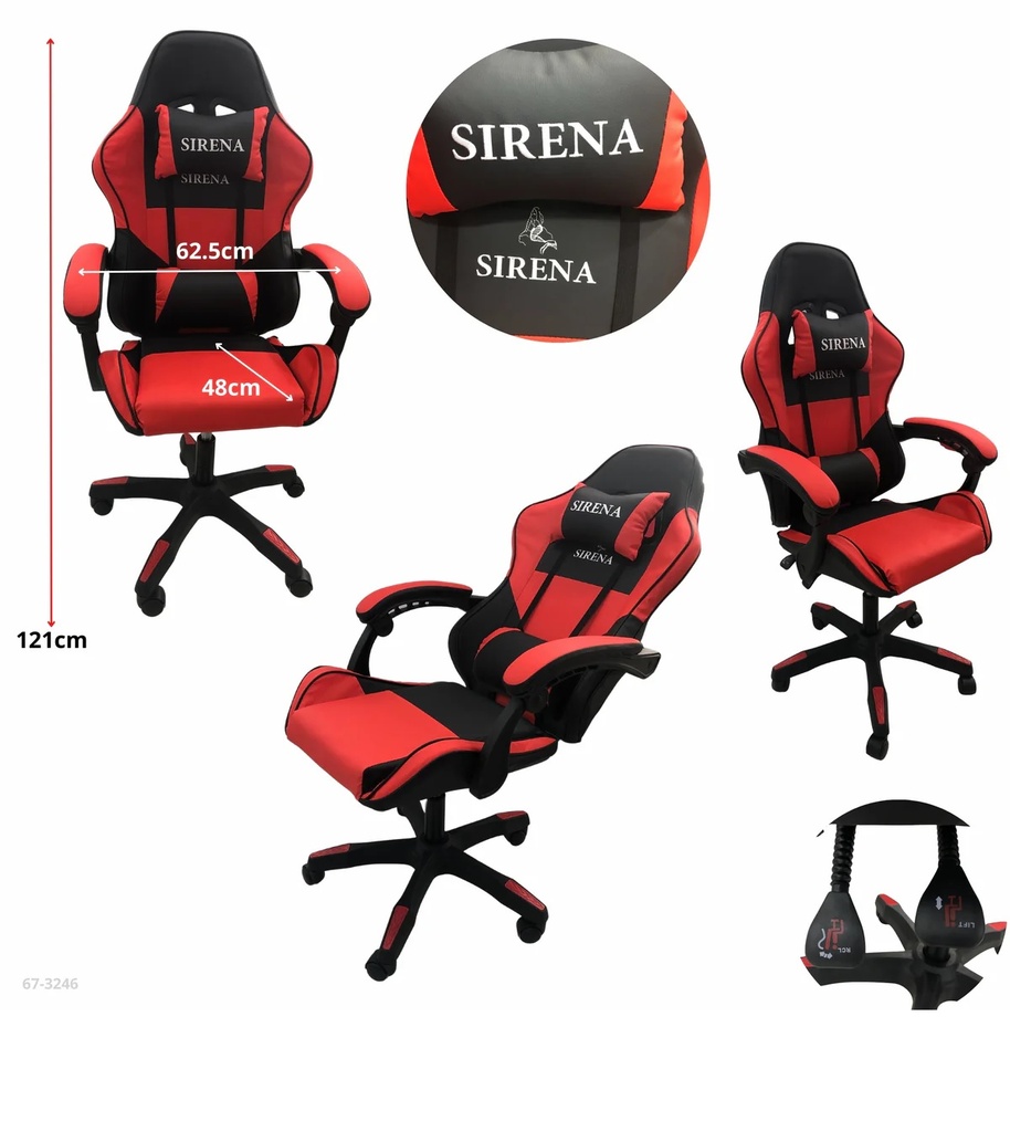 SILLA GAMING ROJA