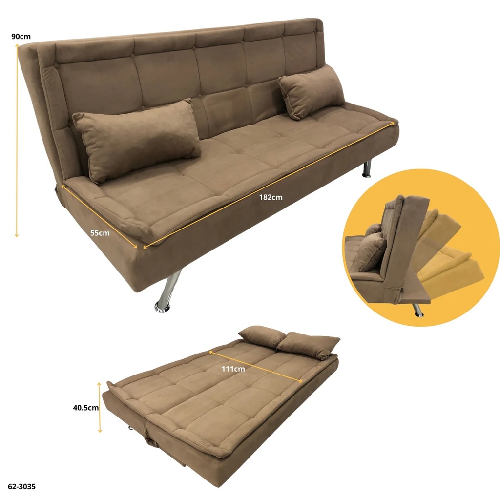 SOFA CAMA LISBURN PLUS KAKY