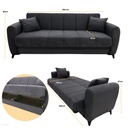 SOFA CAMA GRIS