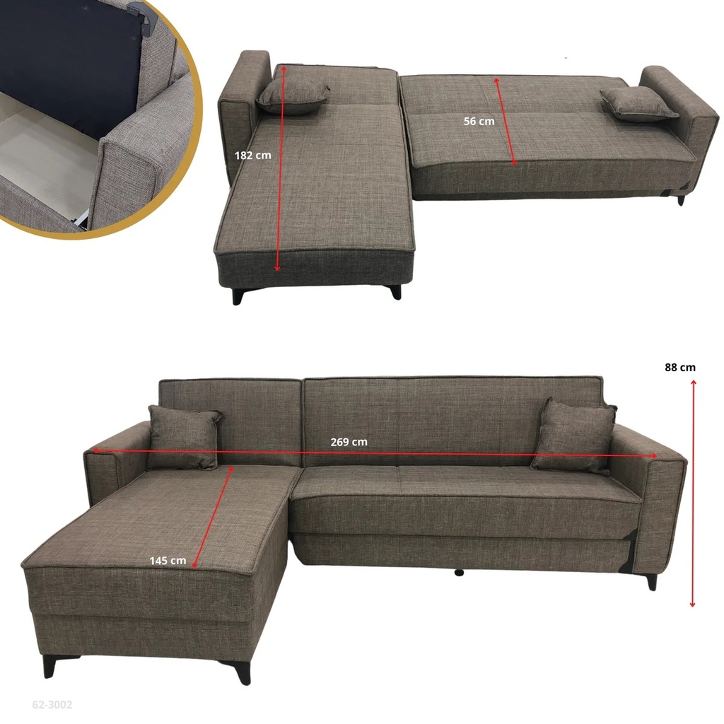 SOFA CAMA ARIS KAKY