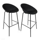 SILLA BAR  GRANDE  MODERNA NEGRO