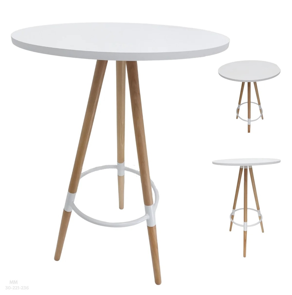 MESA BLANCO 70CM