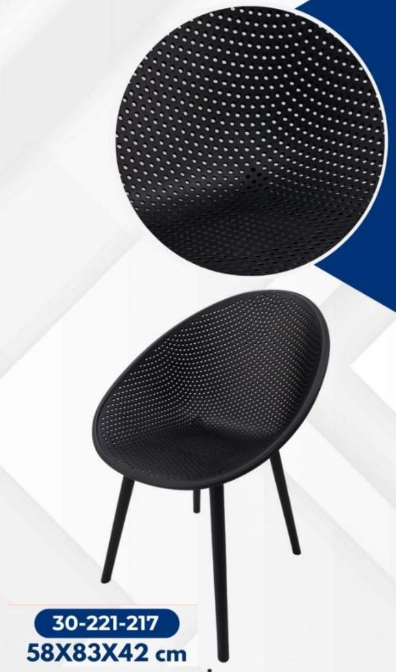 SILLA MODERNA NEGRO