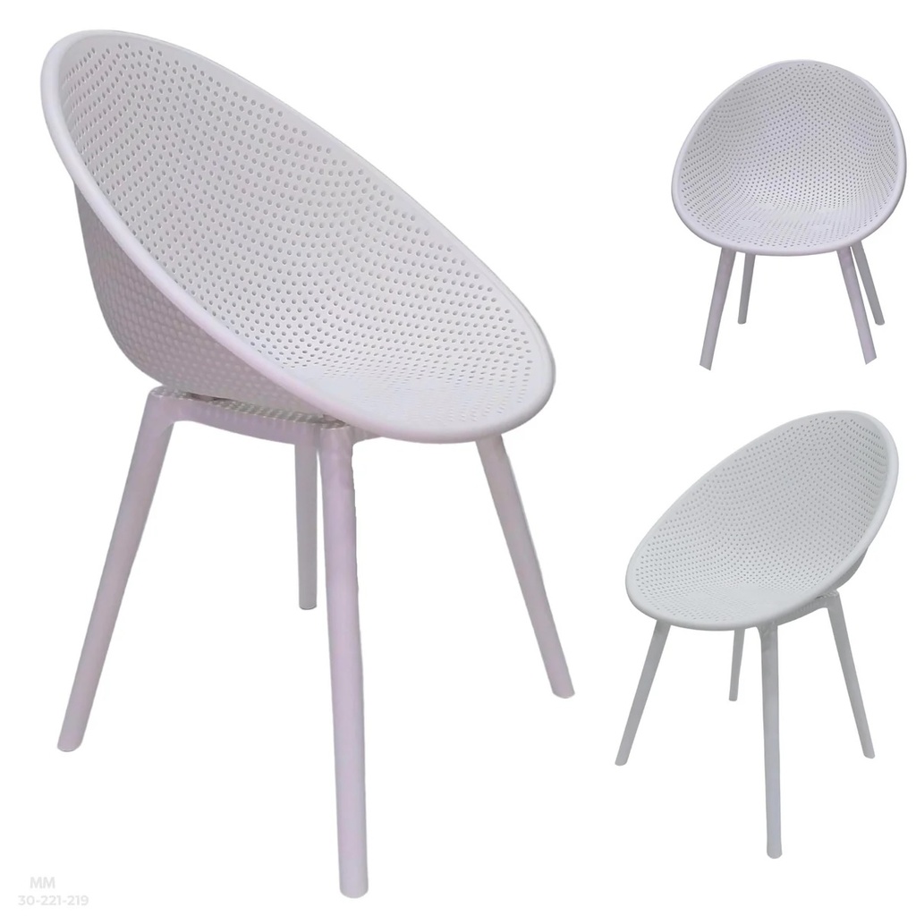 SILLA MODERNA BLANCO