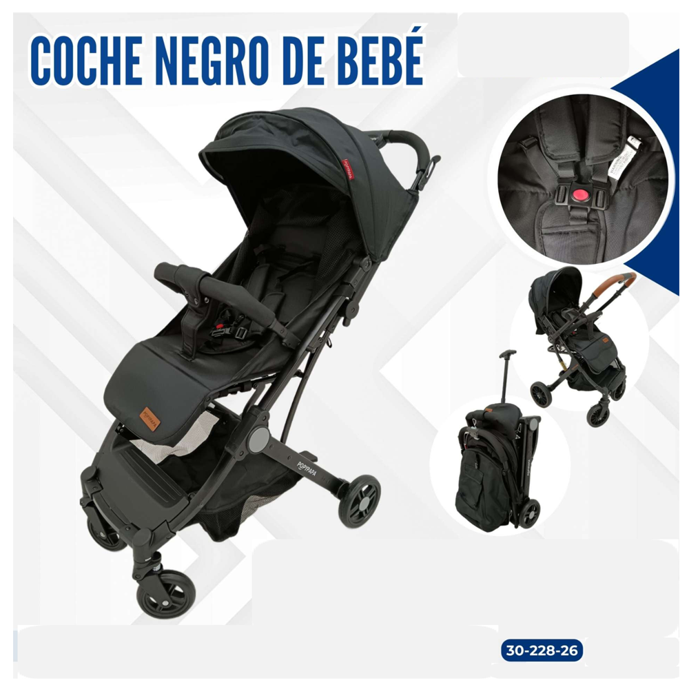 COCHE NEGRO DE BEBE