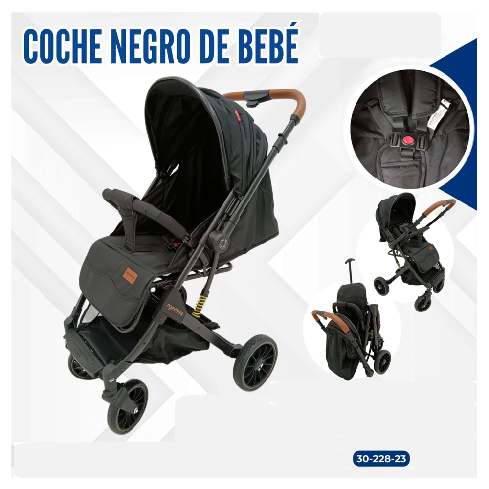 COCHE NEGRO DE BEBE