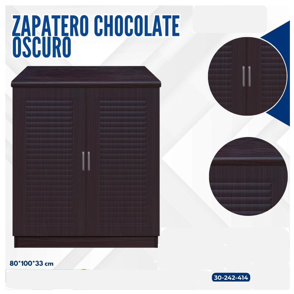 ZAPATERO CHOCOLATE OSCURO