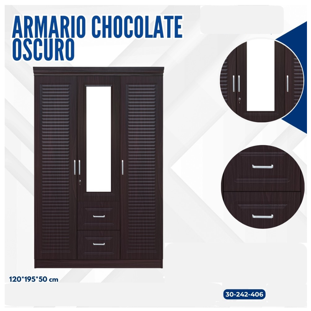 ARMARIO CHOCOLATE OSCURO