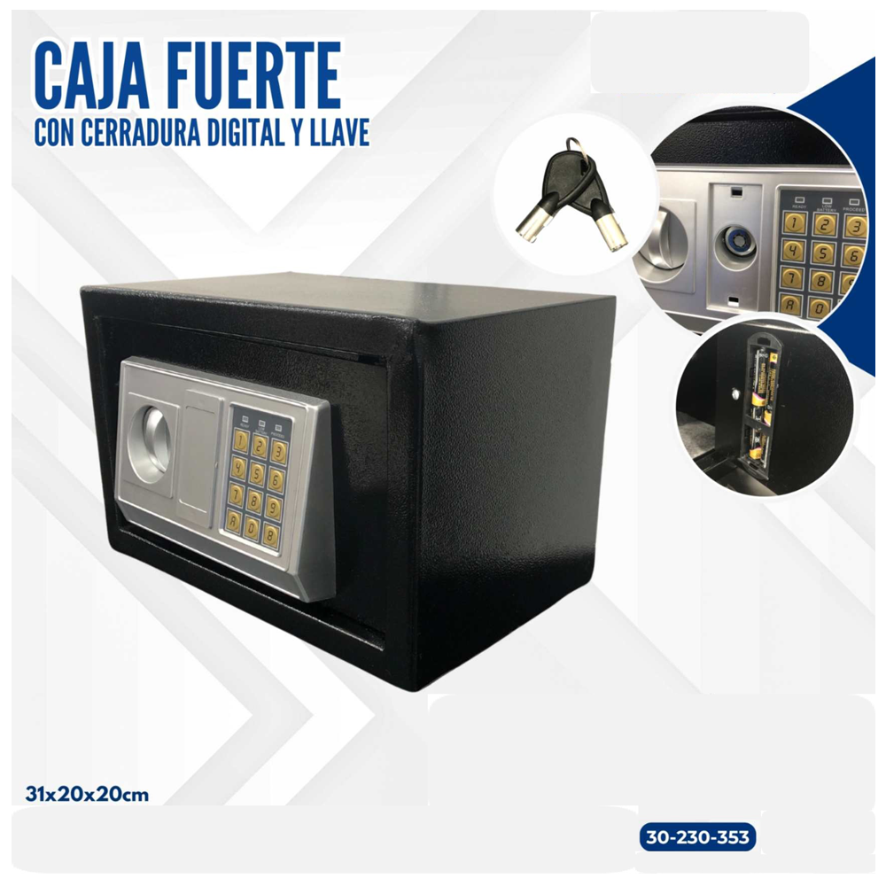 CAJA FUERTE NEGRA