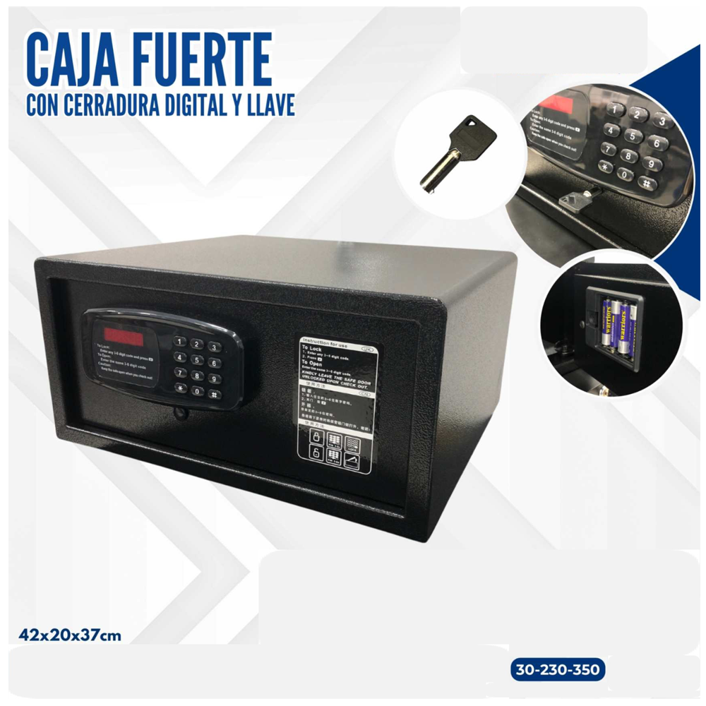 CAJA FUERTE NEGRA