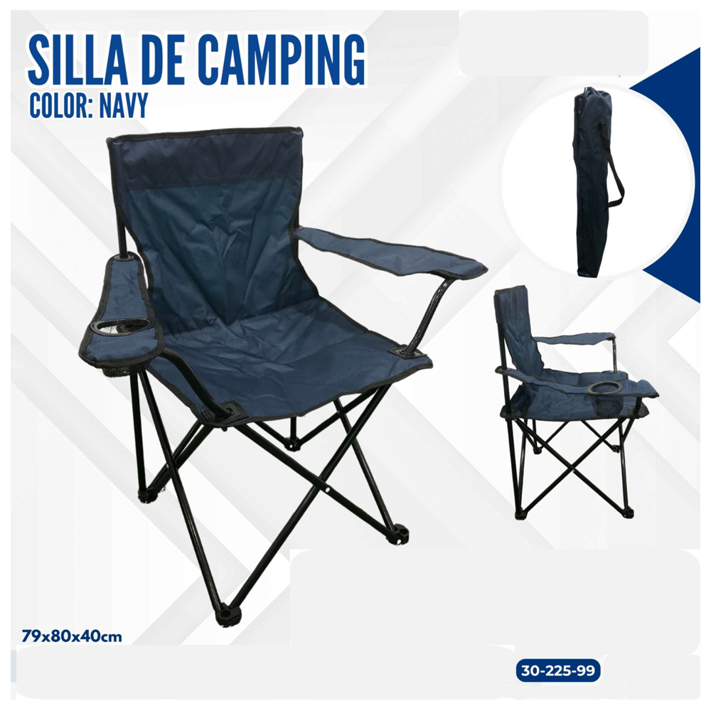 SILLA DE CAMPING NAVY