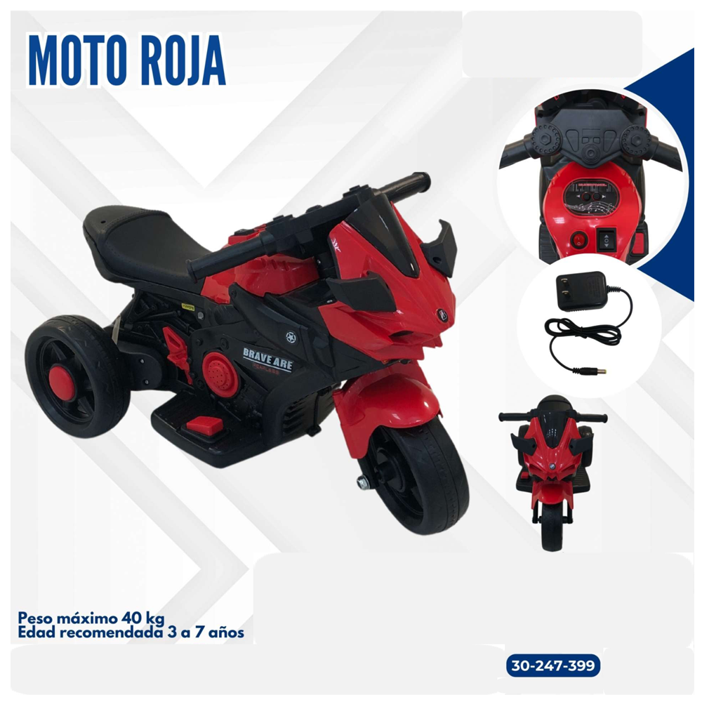 MOTO ROJA