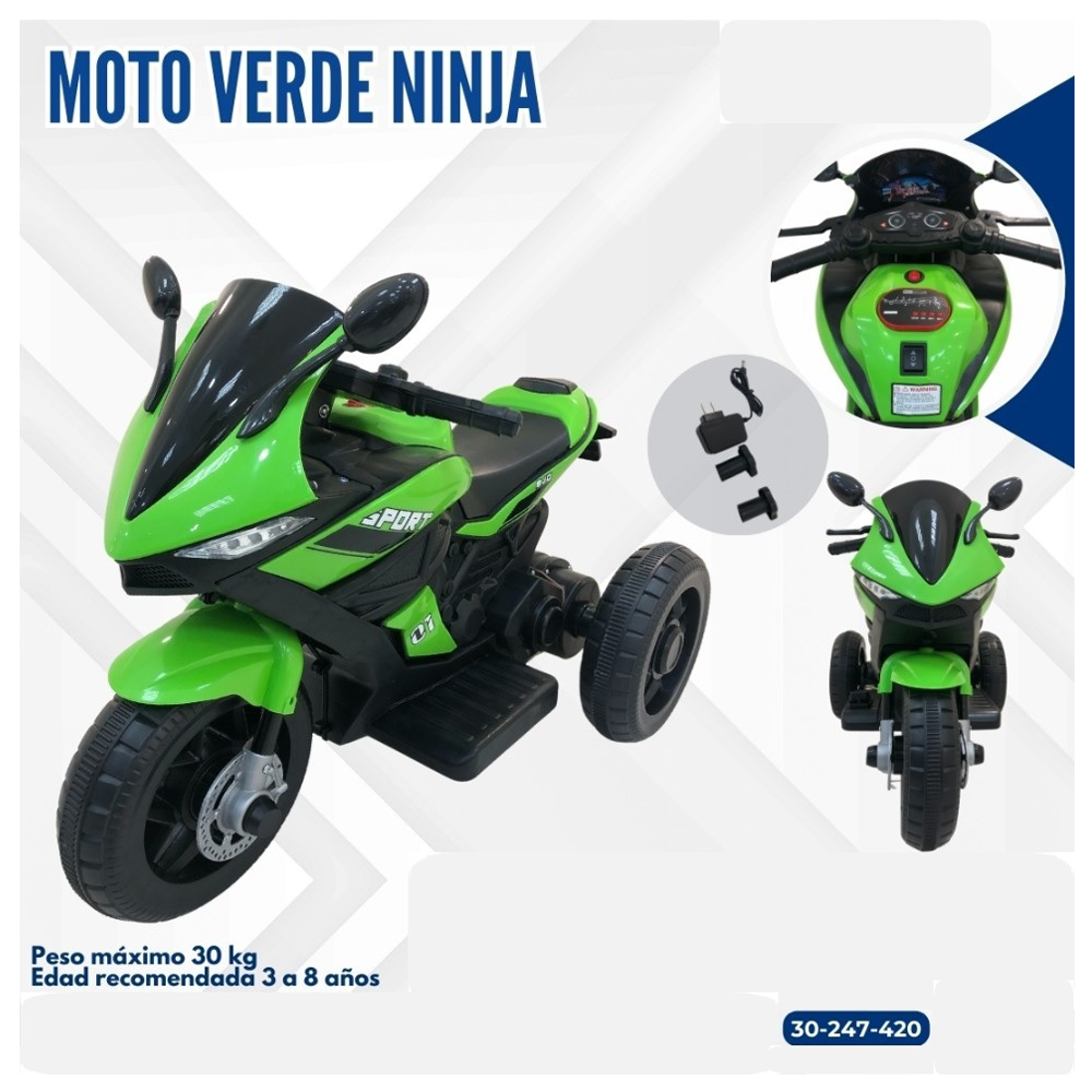 MOTO NINJA VERDE