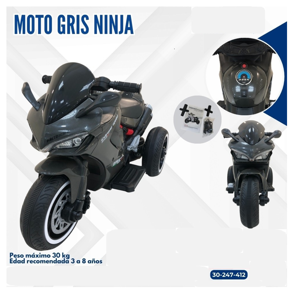 MOTO NINJA GRIS