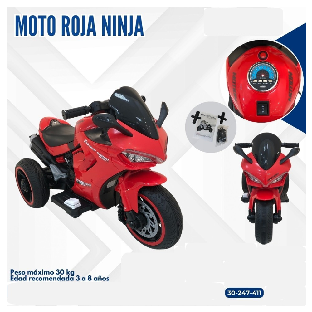 MOTO NINJA ROJA