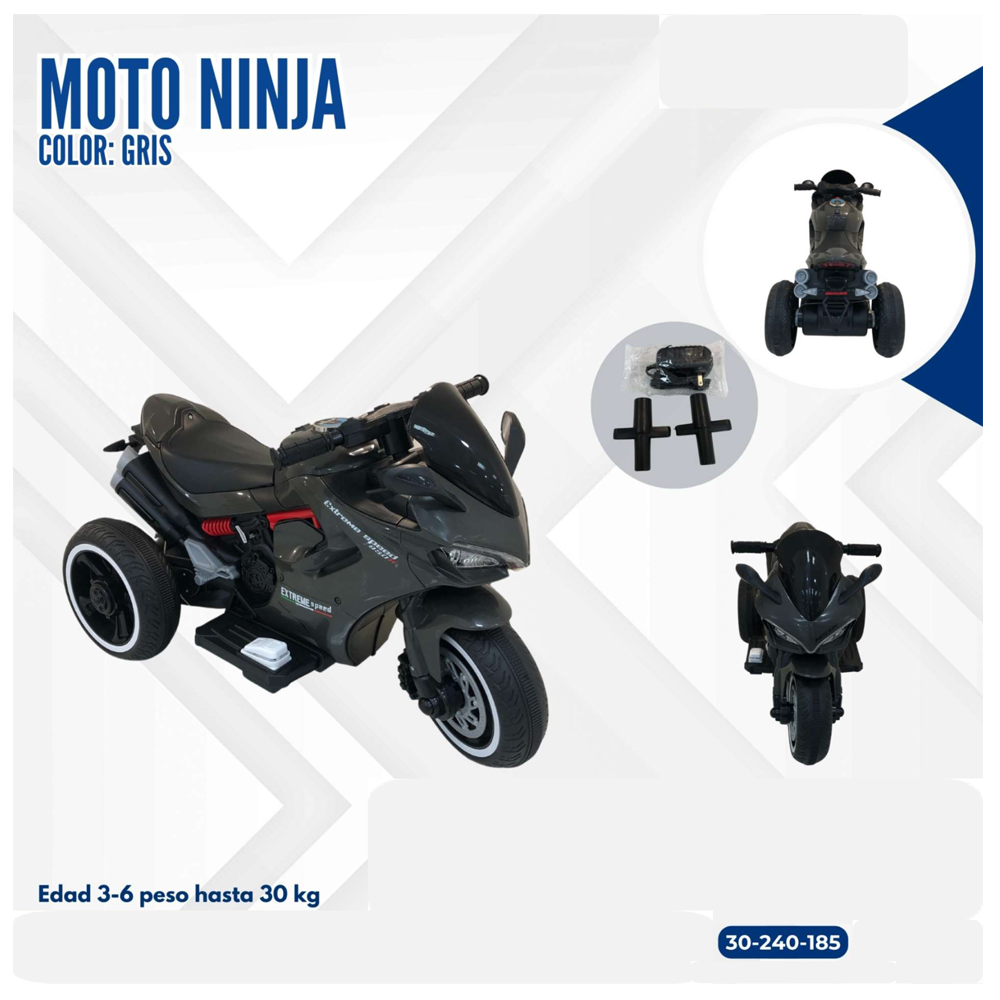 MOTO GRIS NINJA