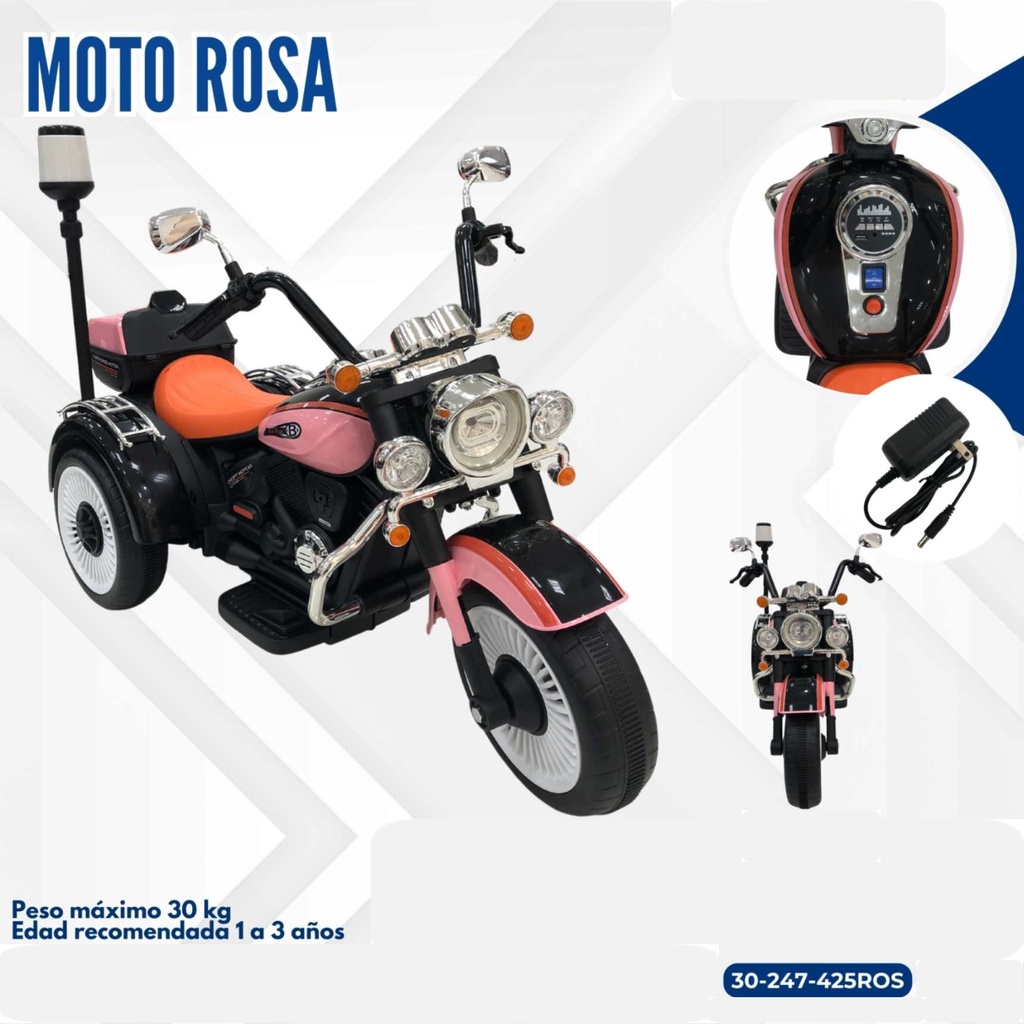 MOTO ROSADA