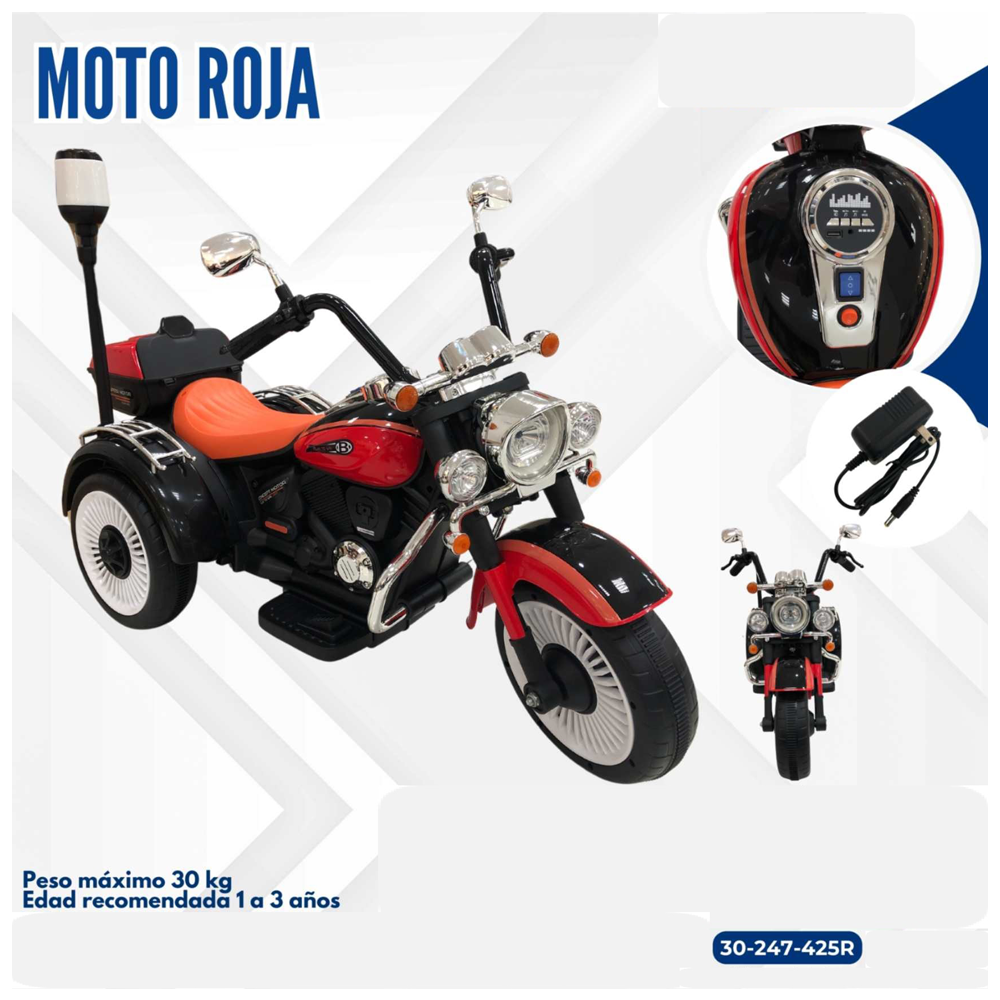 MOTO ROJA