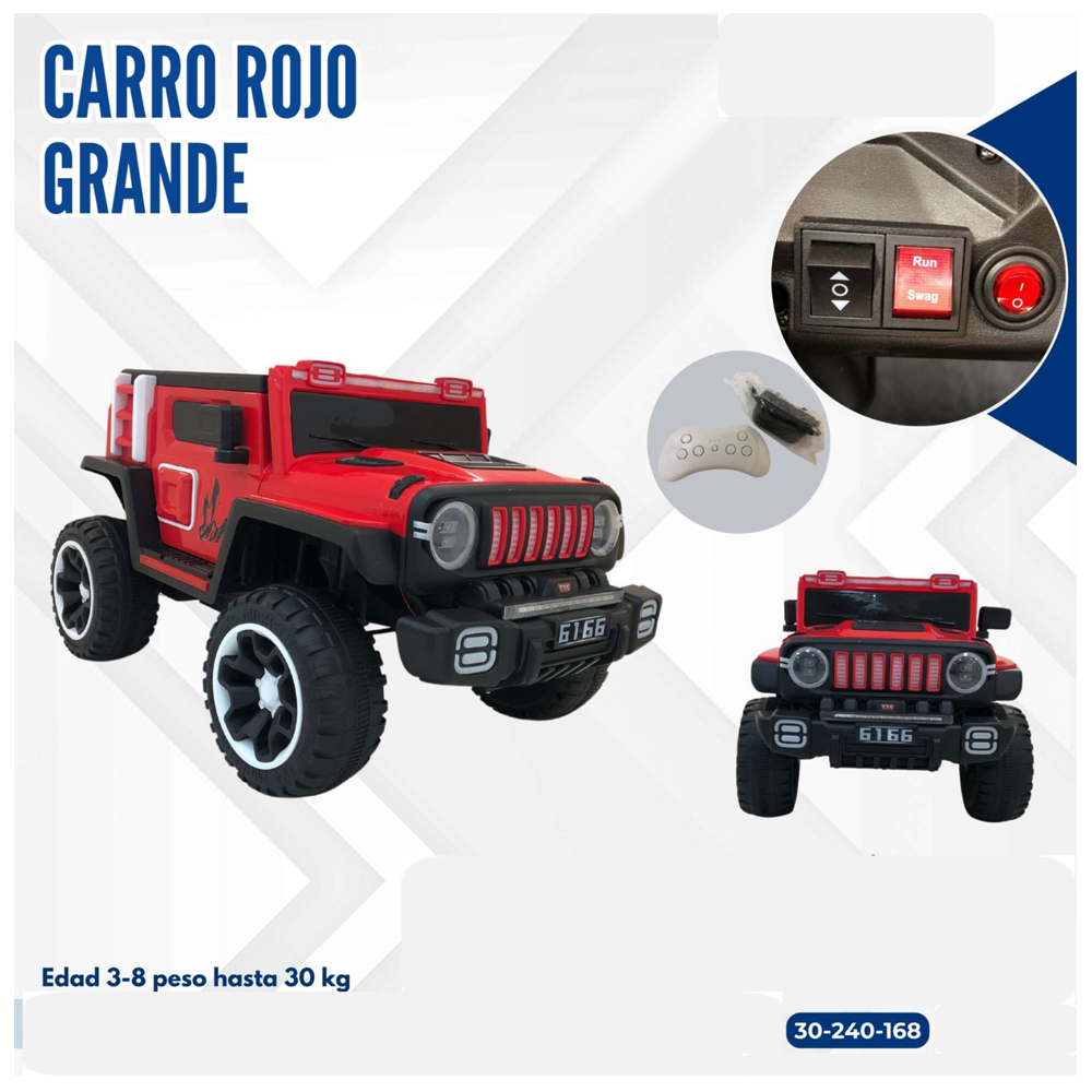 CARRO ROJO GRANDE