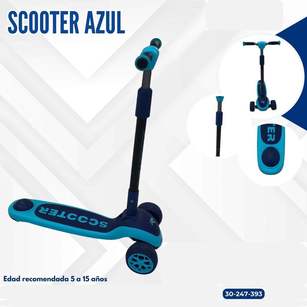 SCOOTER AZUL