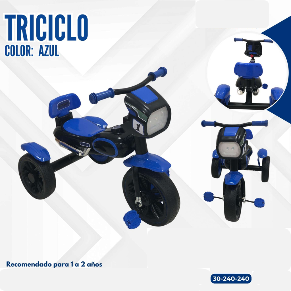 TRICICLO AZUL