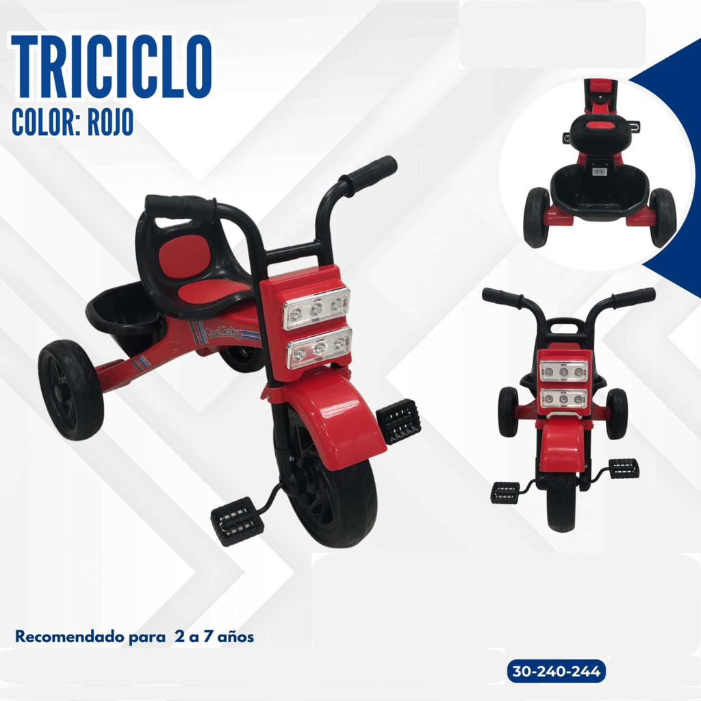 TRICICLO ROJO