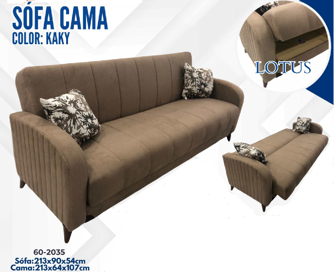 SOFA CAMA LOTUS KAKY