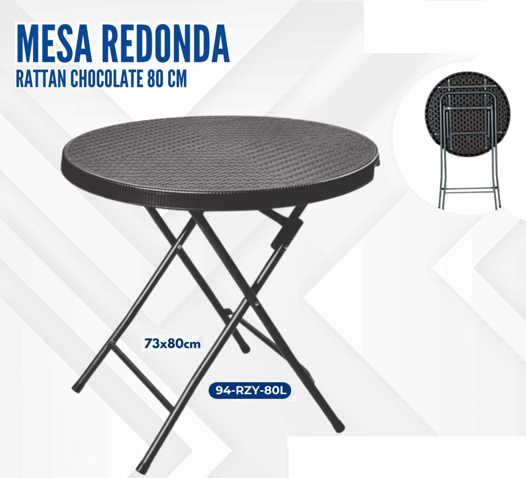 MESA REDONDA 80 CM