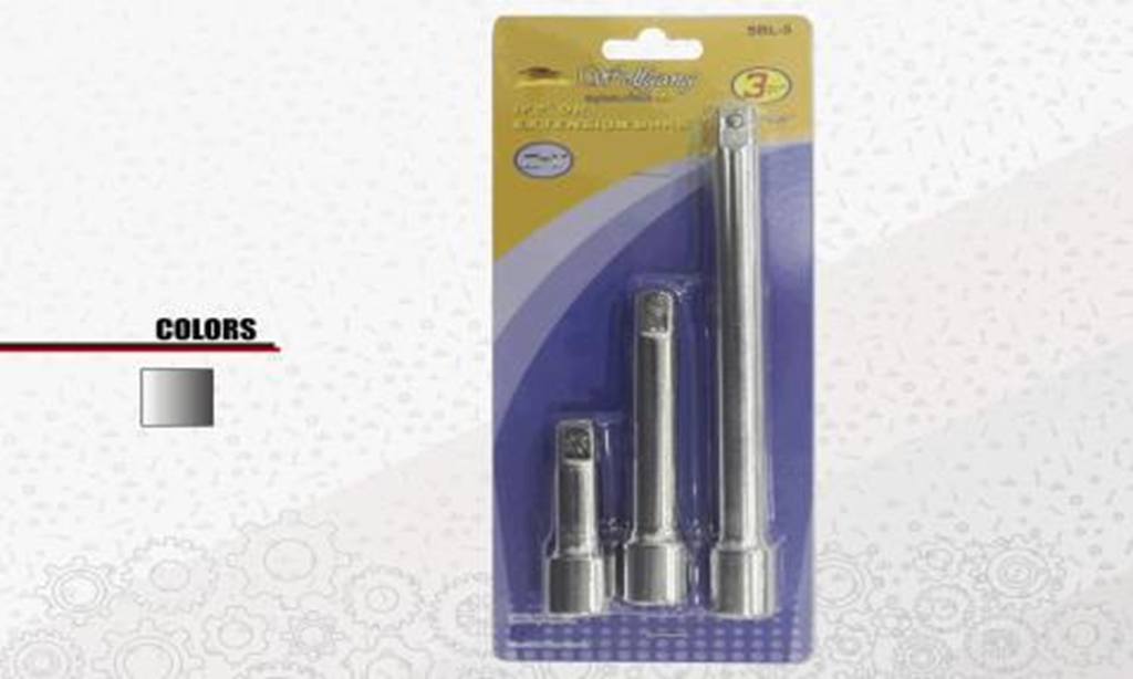 BARRA DE EXTENSION 1/2" 3 PZA SET 3”+5”+8”