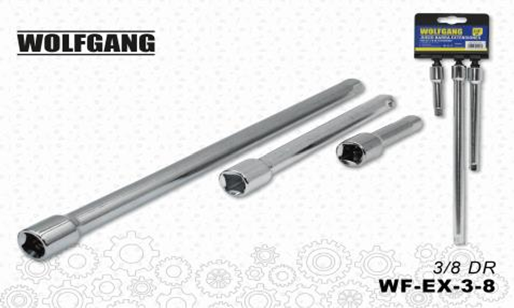 BARRA DE EXTENSION 3/8" TAMANO 3",6",10"