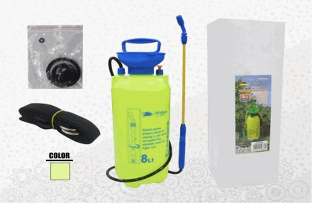BOTELLA PLTC C/ROCEADOR 8L