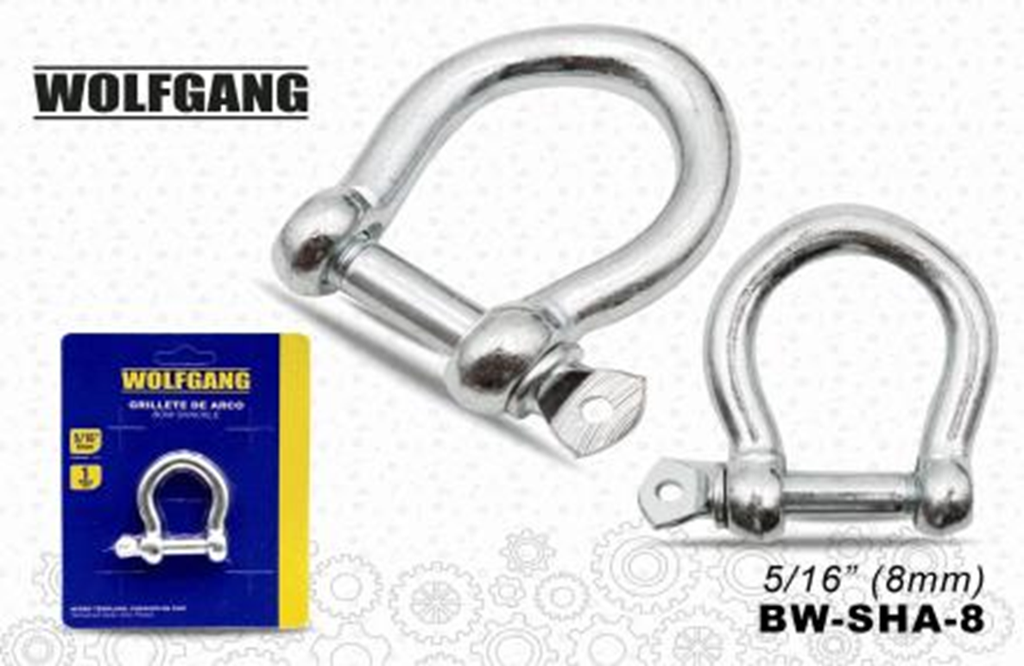 BOW SHACKLE 8MM O 5/16