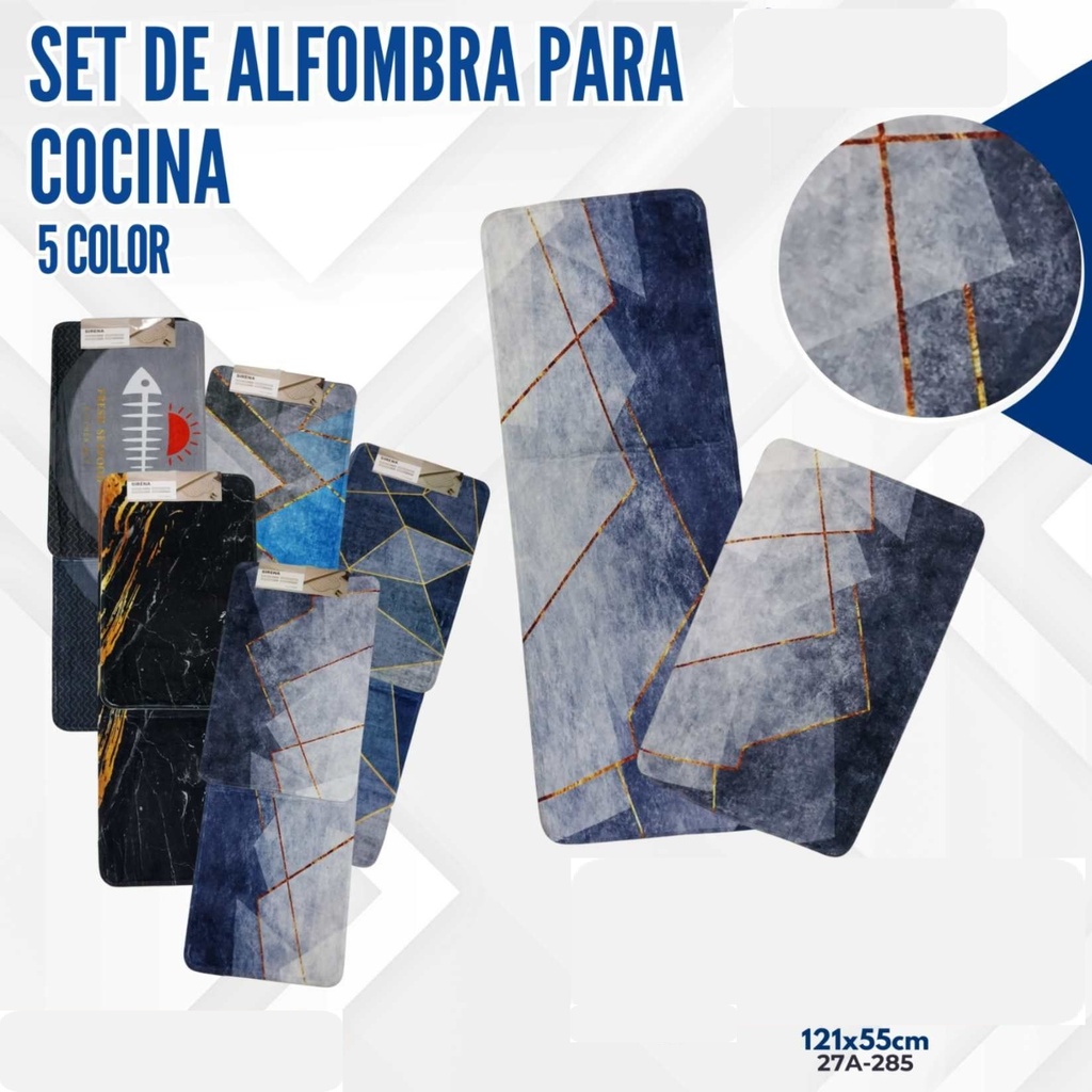 SET ALFOMBRA DE COCINA