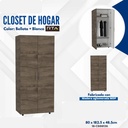 CLOSET HOGAR ECONOMICO (1C)BELLOTA/BLAN