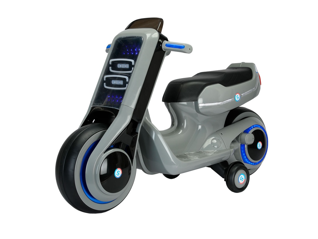 SCOOTER ELECTRICO P/NIÑOS, GRIS