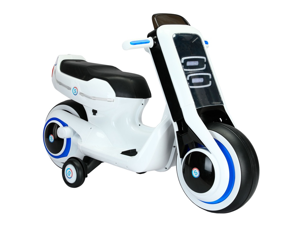 SCOOTER ELECTRICO P/NIÑOS, BLANCO