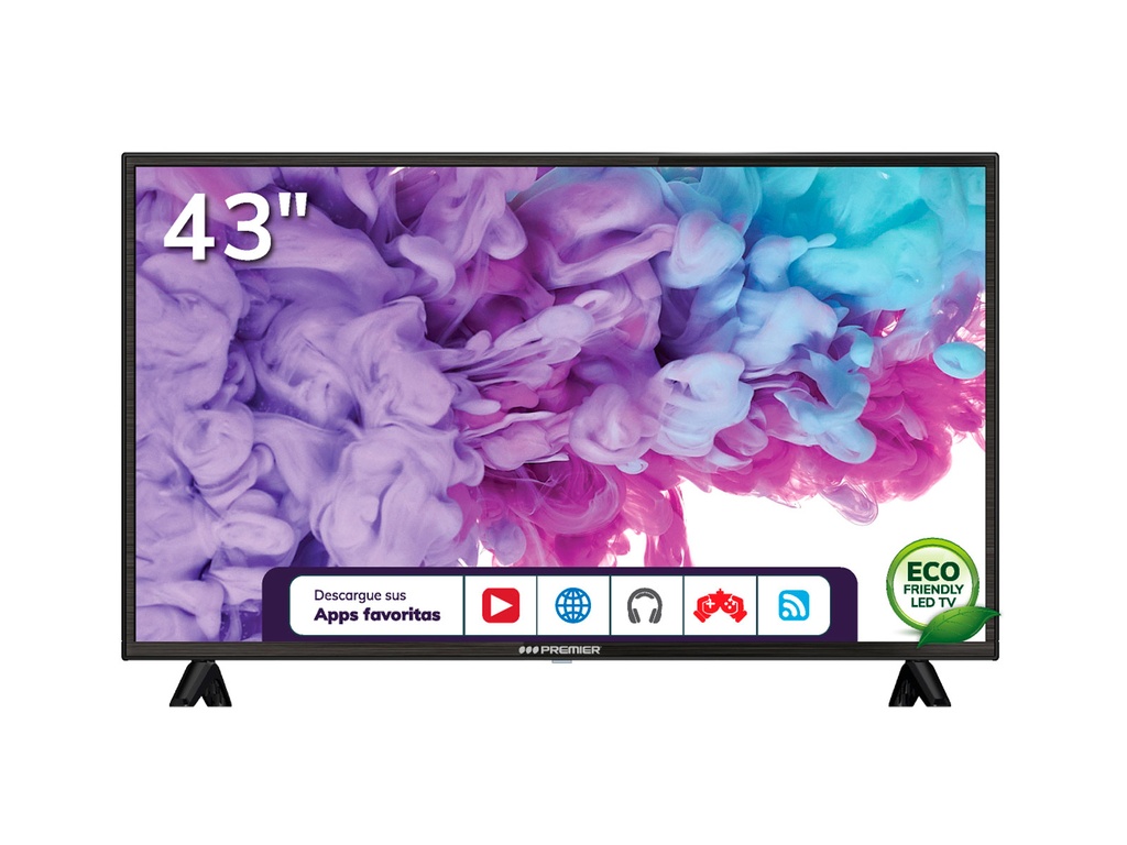 TV 43” FHD SMART C/ DVB-T2, MAGISTV ANDROID 13.0