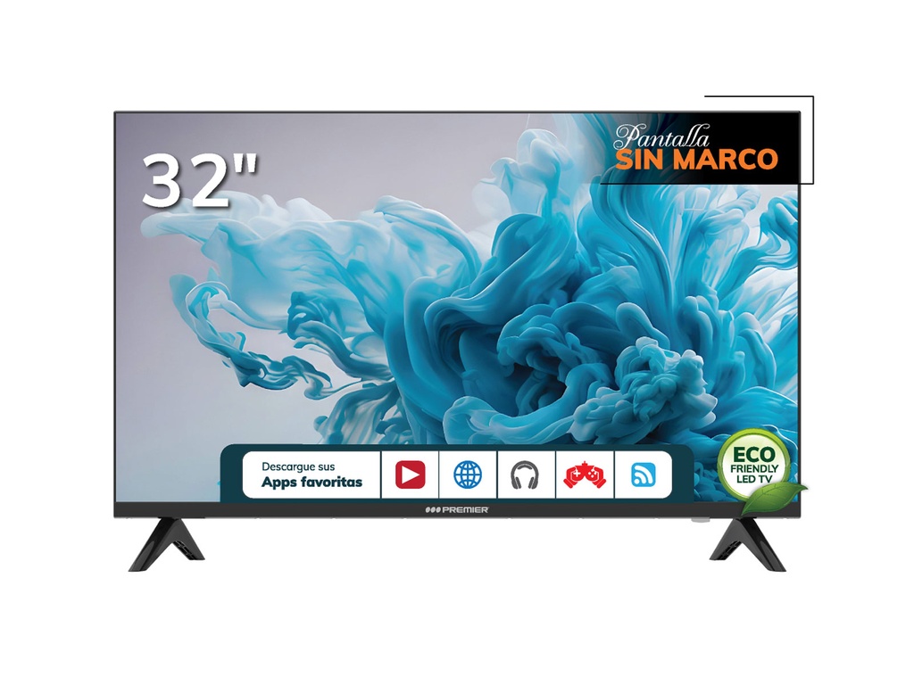 TV 32” HD SMART C/DVB- T2, MAGISTV, SM, ANDROID 12.