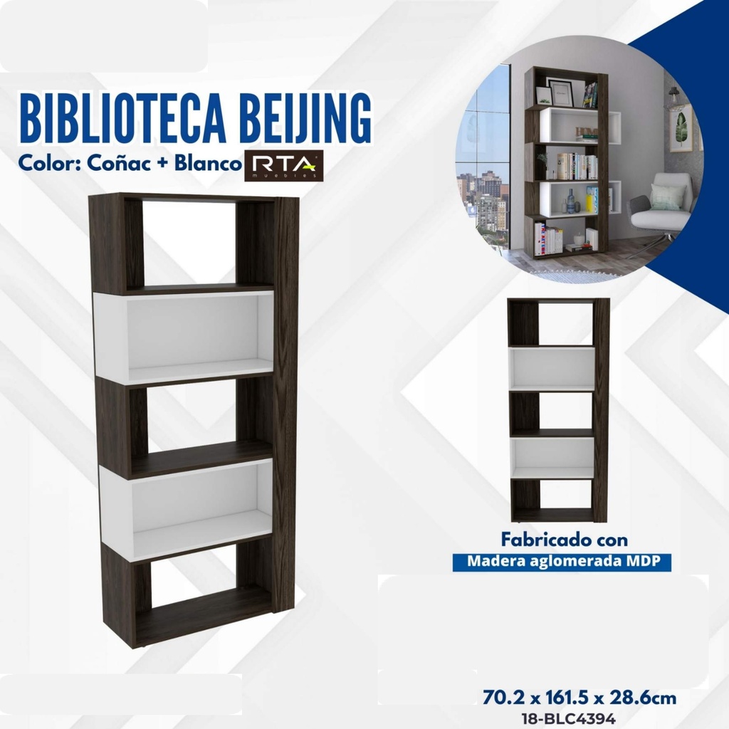 BIBLIOTECA BEIJING(1C)COÑAC/BL 161,5X70