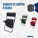 BANQUITO DE CAMPING PLEGABLE