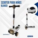 SCOOTER PARA NIÑOS BLANCO