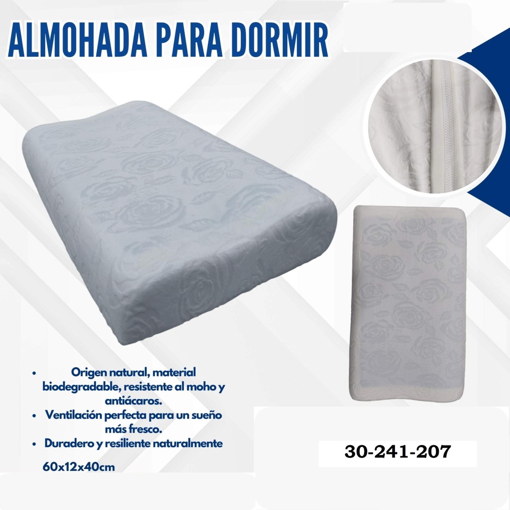 ALMOHADA AZUL 40*60*12CM