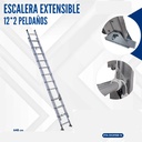 ESCALERA CON EXTENCION 2*12