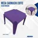 MESA SARMASIK COFFE MORADO