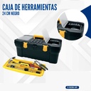 CAJA DE HERRAMIENTAS 24 TO CM NEGRO