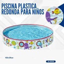 PISCINA PLASTICA REDONDA PARA NIÑOS 152*25CM