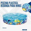 PISCINA PLASTICA REDONDA  PARA NIÑOS 183*38CM